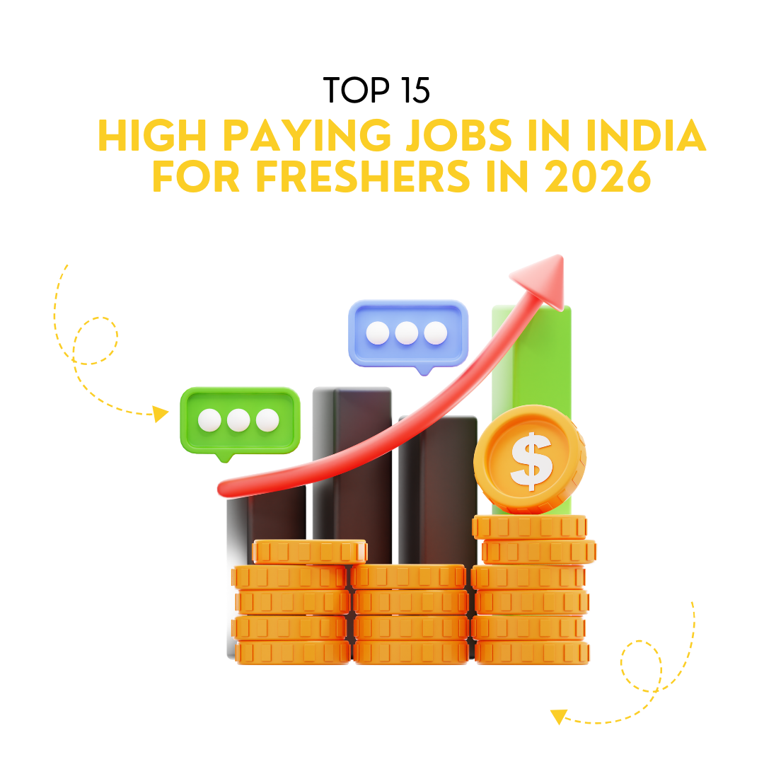 Top 15 High Paying Jobs in India for Freshers in 2026